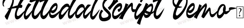 HittedalScript Demo字体转换